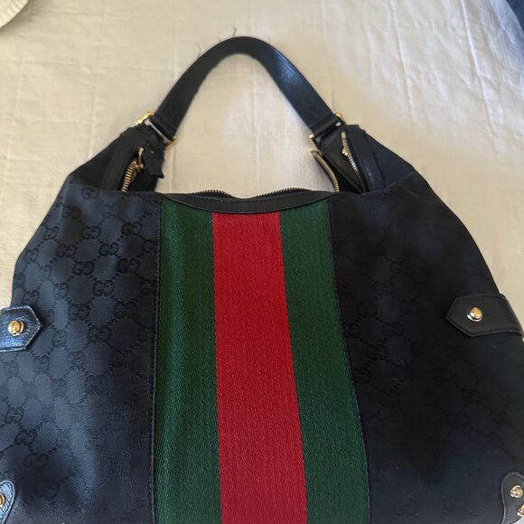 Gucci  Monogram Large Horsebit - Picture 2 of 3